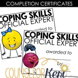Kindergarten Coping Skills Activities: Coping Skills Group Counseling Lessons