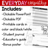 Everyday Empathy: Empathy Activities and Scenarios Daily Digital Activity