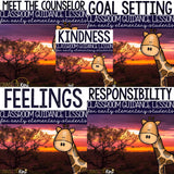 Safari Themed Classroom Guidance Lesson Bundled Unit for Early Elementary School Counseling