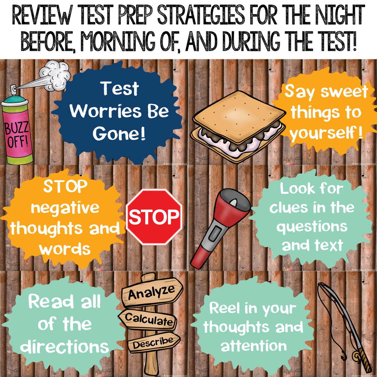 Test Taking Strategies Classroom Guidance Lesson with Test Taking Skil –  Counselor Keri