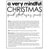 Christmas Mindfulness Activities: 25 Mindful Mornings Activities