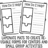 Community Helper Puzzles and Puzzle Mats - Elementary School Counseling - Career