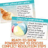 Conflict Resolution Classroom Guidance Lesson for Elementary School Counseling