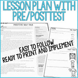 Positive Self Talk Classroom Guidance Lesson for School Counseling