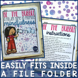 Mindfulness File Folder Game: Mindfulness Activity for School Counseling