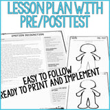 Recognizing Emotions Activity Classroom Guidance Lesson for School Counseling