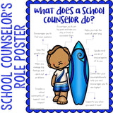 Meet the Counselor Classroom Guidance Lesson Activity Pack School Counseling