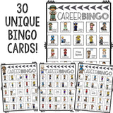 Career Bingo Career Game for Elementary Career Education & Career Exploration