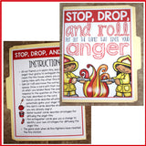 Managing Anger Folder Game for Elementary School Counseling Anger Management