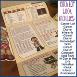 Career Cluster Community Helper Lap Book Set for Career Exploration