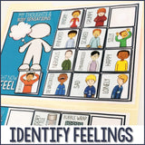 Calm Corner Feelings Check-in And Calming Strategies Choice Board for a File Folder