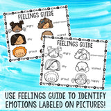 Easter and Spring Color by Feeling Printables - Emotions - School Counseling