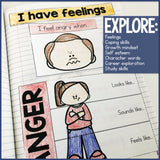 School Counseling Interactive Notebook for Social Emotional Learning INB