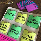 Bullying Centers: Bullying Review Activities for Counseling Guidance Lesson
