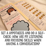 Having a Conversation Social Skills Lap Book - Elementary School Counseling