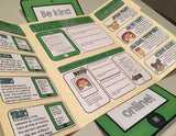 Elementary School Counseling Lap Book: Cyber Bullying Prevention