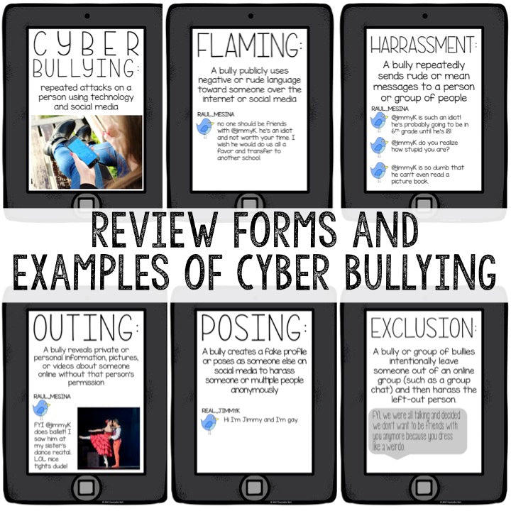 Cyber Bullying Prevention Classroom Guidance Lesson for School