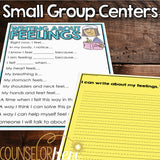 Calming Strategies Activity Classroom Guidance Lessons: Coping Skills Centers