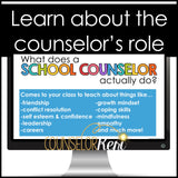 Meet the Counselor Classroom Guidance Lesson for Back to School