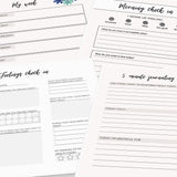 Daily Check in Journal for Students