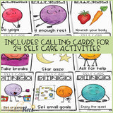 Self Care Game: Bingo Counseling Game to Practice Self Care Activities
