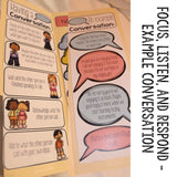 Having a Conversation Social Skills Lap Book - Elementary School Counseling