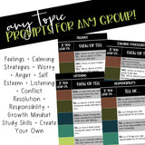 Counseling Game for Any Topic: School Counseling SEL Folder Games