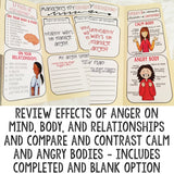 Managing Anger Lap Book: Strategies for Positive Anger Management
