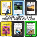 Technology and Social Media Themed Classroom Guidance Lessons Bundle Unit for Upper Elementary or Middle School Counseling