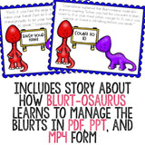 Blurting/Impulse Control Classroom Guidance Lesson Early Elementary Counseling