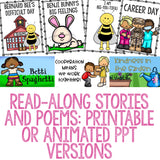 Gardening Themed Kindergarten Classroom Guidance Lesson Bundle Unit for Elementary School Counseling