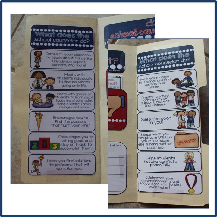 Elementary School Counseling Lap Book: Making Friends – Counselor Keri