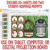 Healthy or Unhealthy Habits Sort Digital Activity Healthy Choices