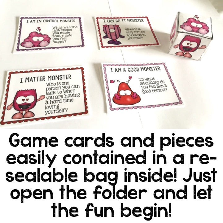 Self Esteem File Folder Game for Elementary School Counseling ...