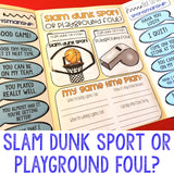 Being a Good Sport Lap Book for School Counseling Social Skills Lesson