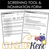 Confidence Group: Confidence and Self Esteem Activities for Group Counseling