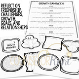 End of the Year Activity Reflections and Transitions Classroom Guidance Lesson