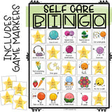 Self Care Game: Bingo Counseling Game to Practice Self Care Activities
