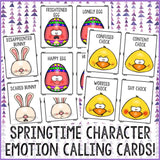 Springtime Feelings Bingo Game - Emotions - Elementary School Counseling