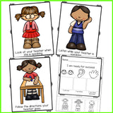School Success Skills Classroom Guidance Lesson for Pre-K and Kindergarten