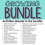 Middle School Counseling Classroom Guidance Lessons Bundle