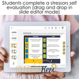 Stress Management Digital Activity for Google Classroom Distance Learning