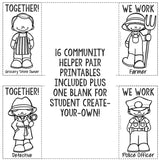 Community Helpers Work Together Career Education Classroom Guidance Lesson