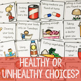 Healthy Choices Classroom Guidance Lesson for Early Elementary Counseling