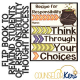 Responsibility Classroom Guidance Lesson for Elementary School Counseling