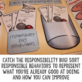 Taking Responsibility Social Skills Lap Book - Elementary School Counseling