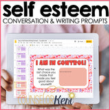 Self Esteem Activity: Conversation and Writing Prompts for Distance Learning