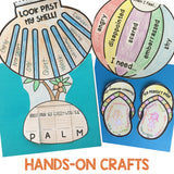 Beach Themed Classroom Guidance Lesson Bundle Unit for Elementary School Counseling