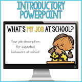 Behavior Expectations Classroom Guidance Lesson for School Counseling