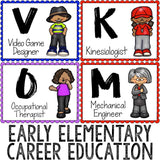 STEM Careers from A to Z Printable Poster Pack for Elementary Career Education